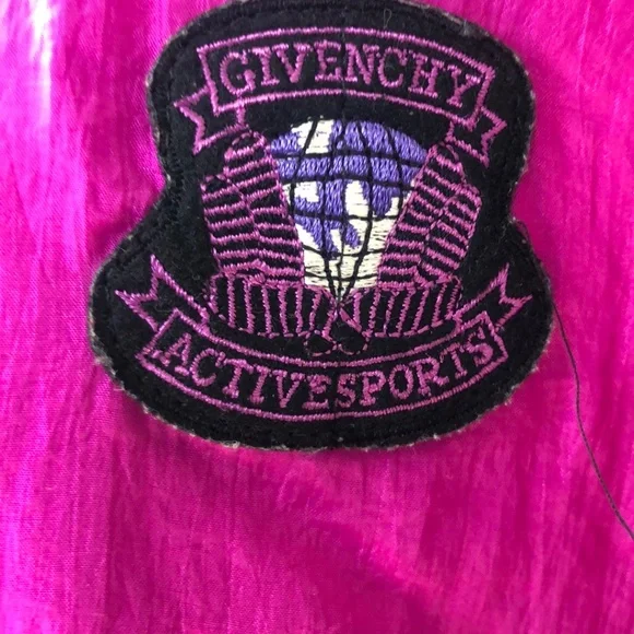 GIVENCHY Size XL Black/Purple/Magenta Athletic Wear/Jacket & Pants w/COA